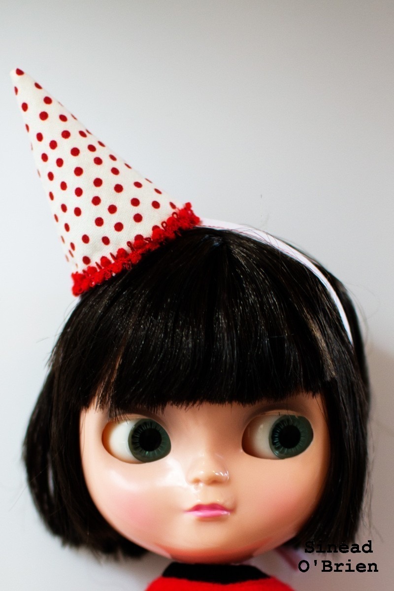 Blythe Party Hat Sewing Pattern