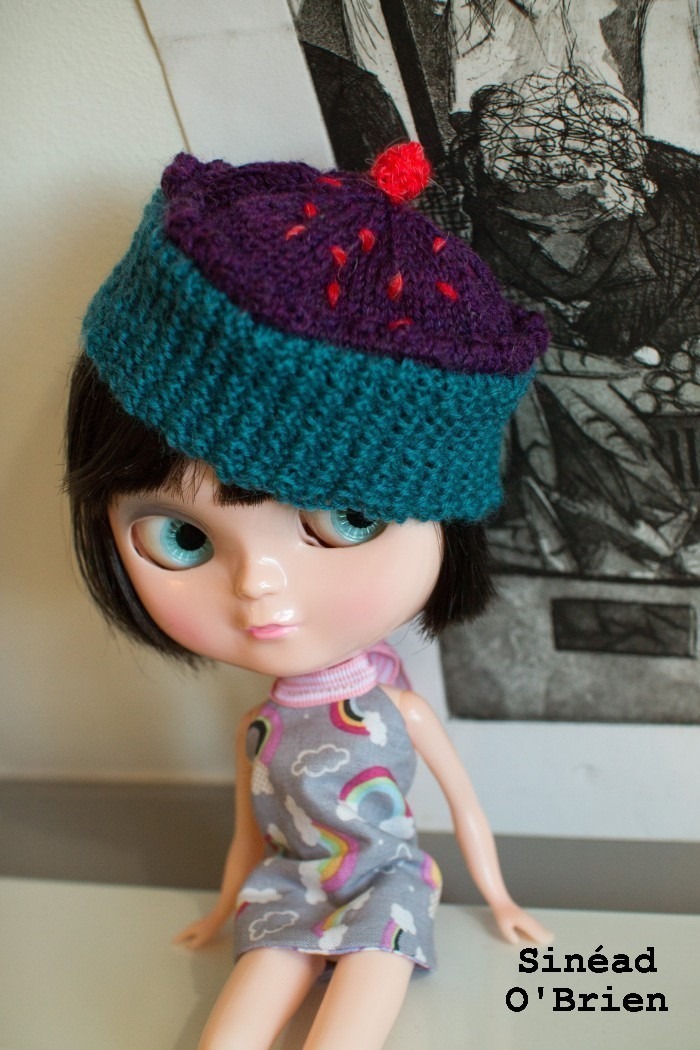 Blythe Cupcake Hat – Knitting Pattern