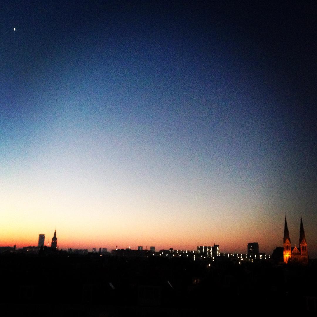 From Instagram: Good morning Den Haag.