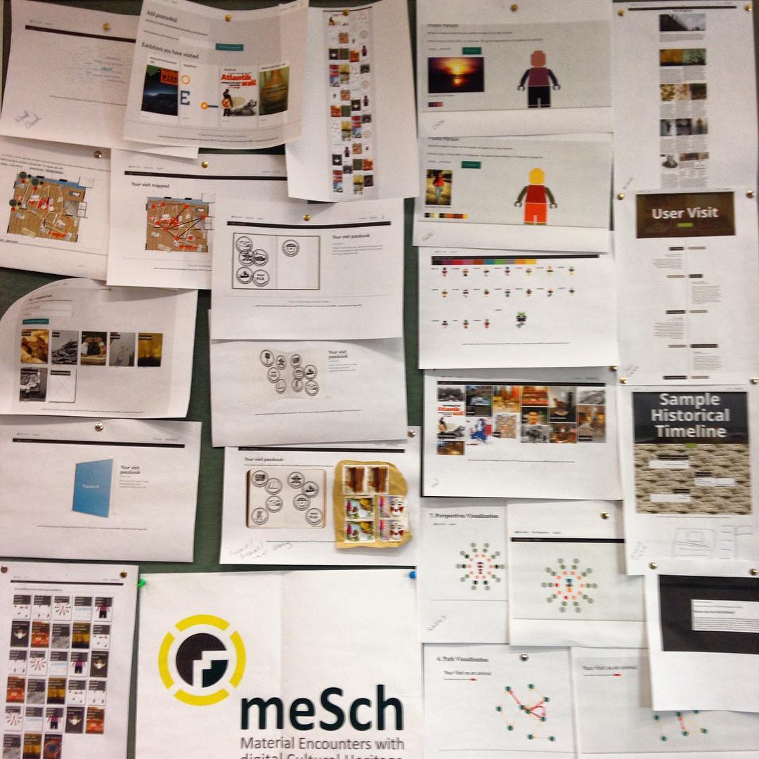 From Instagram: Trying to find a way to put all this in words. #mesch #visualisation #postvisit