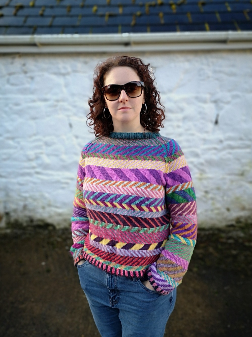 knitted Circus jumper - front view